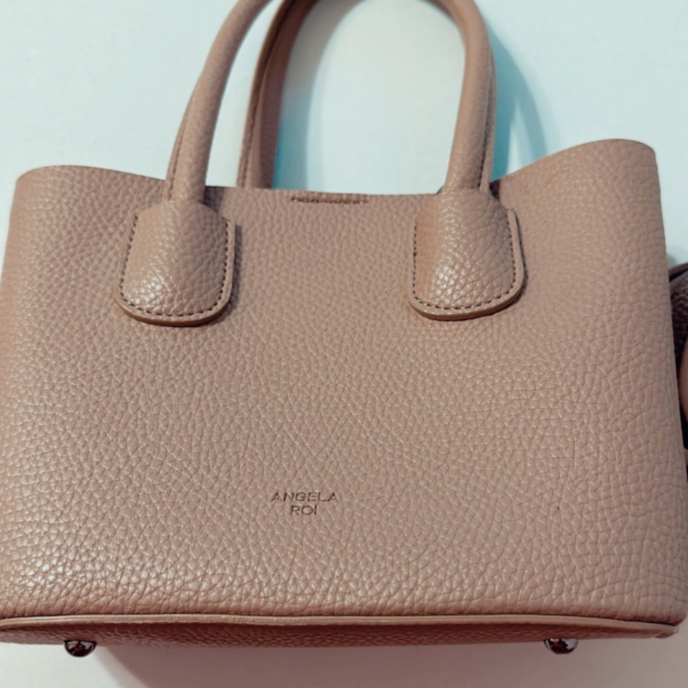 Angela Roi Cher Micro Tote - Light Mud Gray